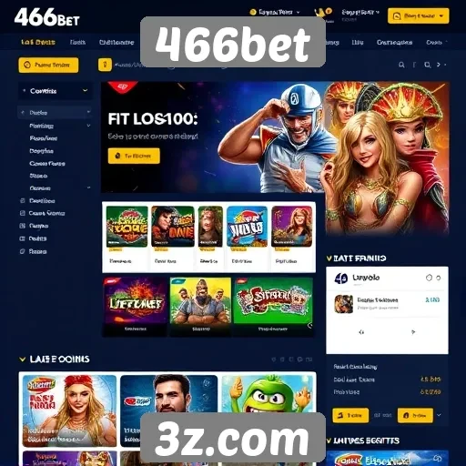 Interface e usabilidade do site 466bet para novos usuários